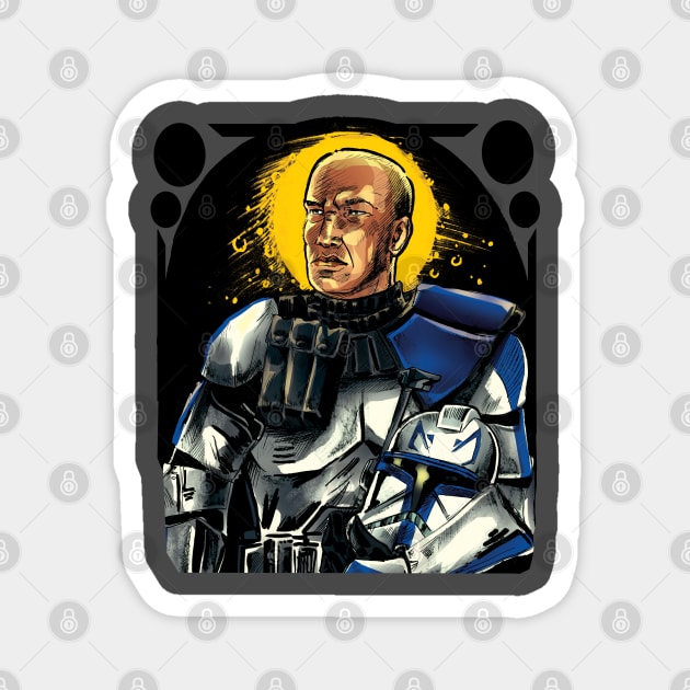 Saint captain Rex Magnet by Liaartemisa