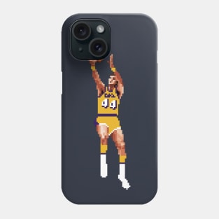 Jerry West Pixel Phone Case