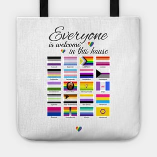 Everyone is welcome in this house Tote