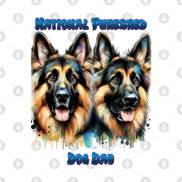 German Shepherds Celebrate Purebred Dog Day by coollooks