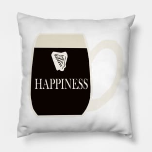 Guiness is happiness Pillow