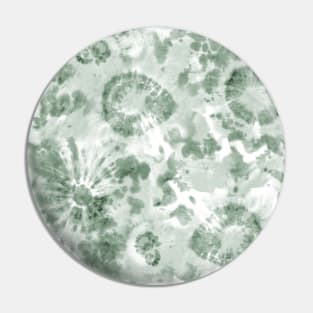 Sage Green Psychedelic Tie-Dye Pin