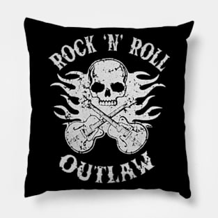 Rock 'n' Roll Outlaw Pillow