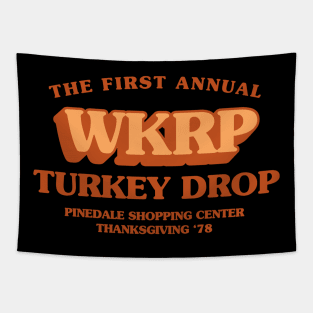 The First Annual - Wkrp Turkey Drop Tapestry