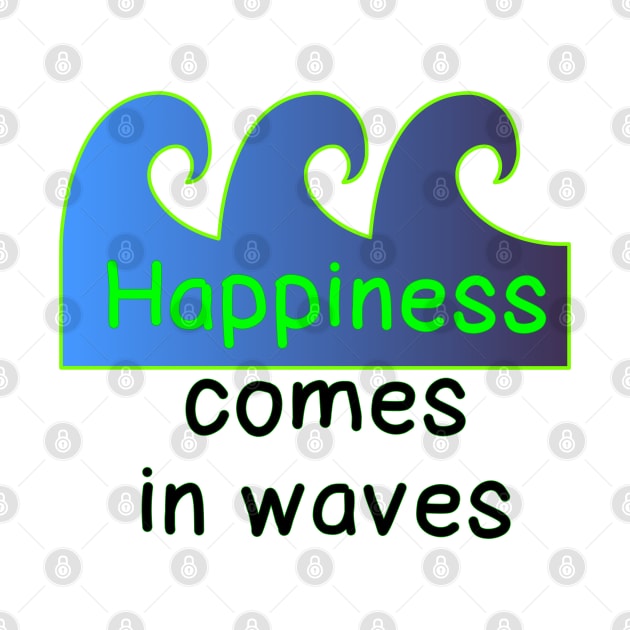 Happiness Comes in Waves by LisaLiza