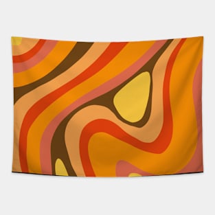 Groovy lines Tapestry