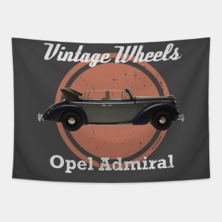 Vintage Wheels - Opel Admiral Tapestry