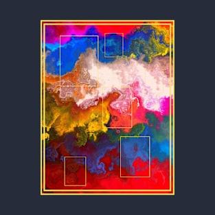 Colorful Gases And Rectangles T-Shirt