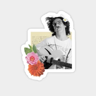 Charly Garcia with guitar Magnet