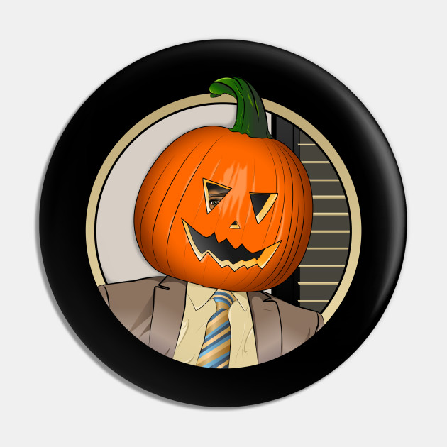 Pumpkin Head Ds Dwight Schrute Kolek Teepublic Pl