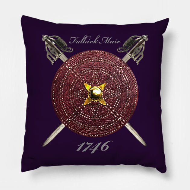 Falkirk Muir 1746 Pillow by the kilt