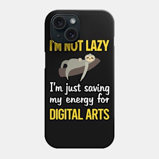 Funny Lazy Digital Arts Phone Case