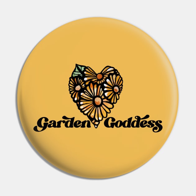 Garden Goddess Pin by bubbsnugg