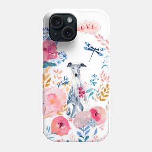 Sighthounde LOVE & FLOWER Phone Case