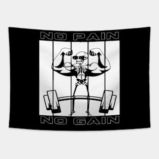 No Pain No Gain Tapestry