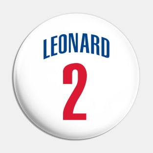 Clippers leonard Pin