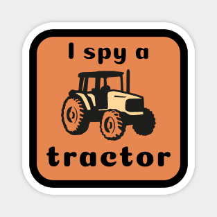 I Spy a Tractor Magnet