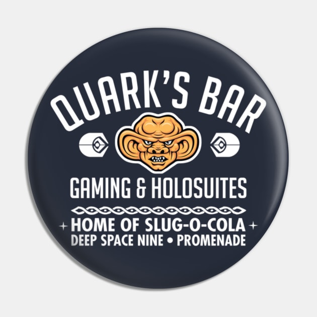 Quark's Bar Vintage Pin by PopCultureShirts