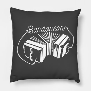 Bandoneon (white) Pillow