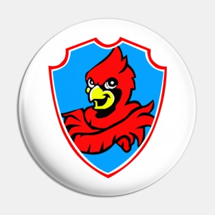 Cardinal Bird Pin