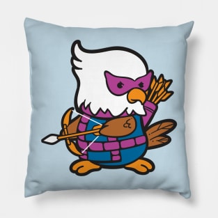 Mascot Hawk Pillow