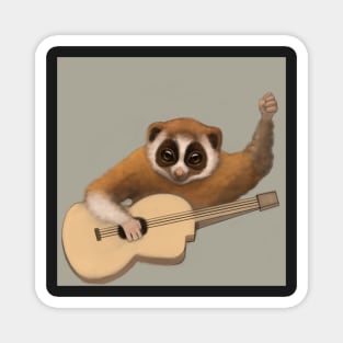 Slow Loris and Guitar Magnet