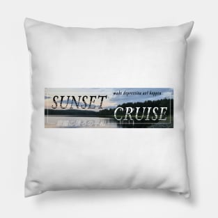 Sunset Cruise Pillow