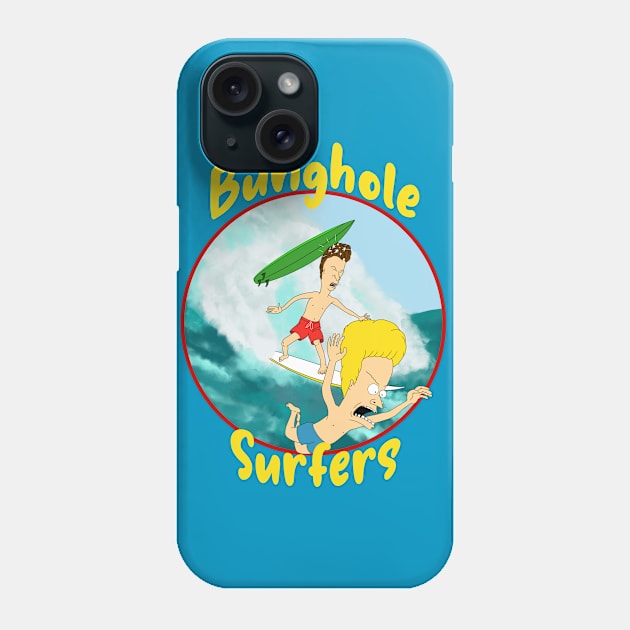 Bunghole Surfers Phone Case by seamustheskunk