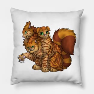 CerPURRus: Ginger Tabby Pillow