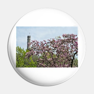 Blossoms and Watchers Pin