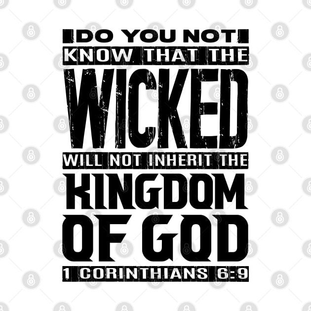 Kingdom Of God 1 Corinthians 6:9 by Plushism