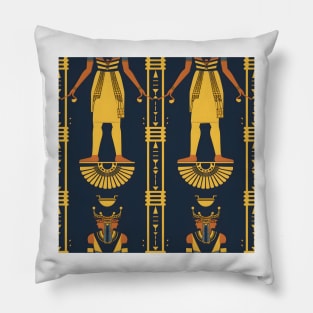 Ancient Egyptian Pattern 2 Pillow