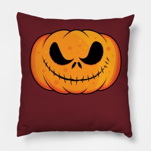 Pumpkin Scary Head Halloween Pillow