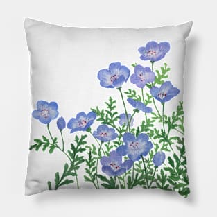 February 21st birthday flower Pillow