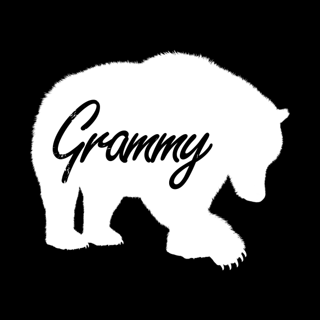 'Grammy Bear' Stylish Bear Grandmother Gift by ourwackyhome