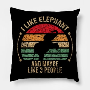 elephant lover Pillow