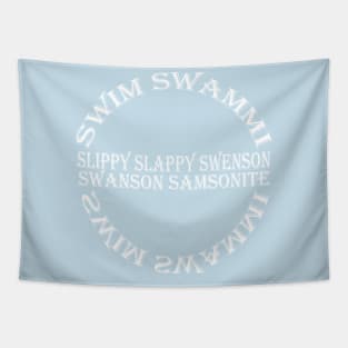 SWIM SWAMMI CIRCLE Tapestry