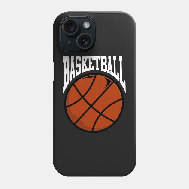 Basketball Phone Case by ARTSYILA