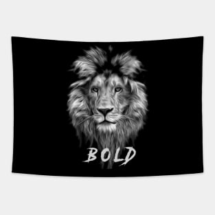 Lion head : bold Tapestry