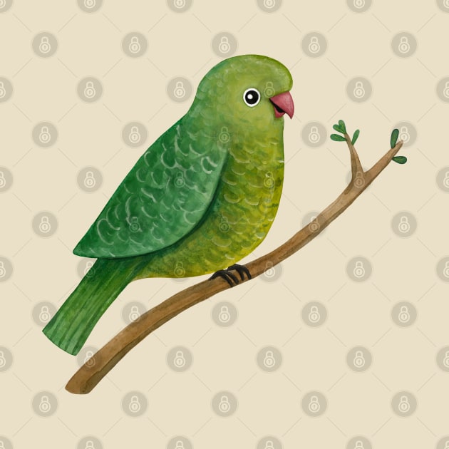 Cute Parrot by Sophie Corrigan