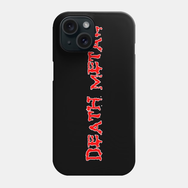 Cannibal Metal Phone Case by drewbacca