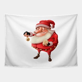 Santa's Bell Tapestry