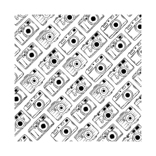 Vintage Camera Pattern T-Shirt