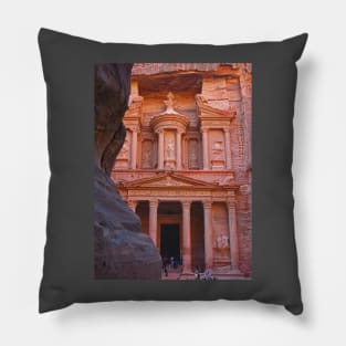 Treasury. Petra. Jordan. Pillow