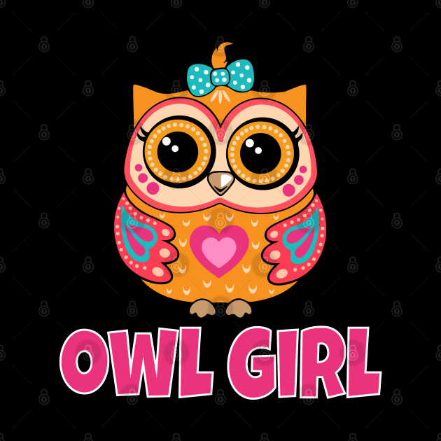 Cute Owl Girl by Work Memes