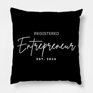 entrepreneur 2024 Pillow