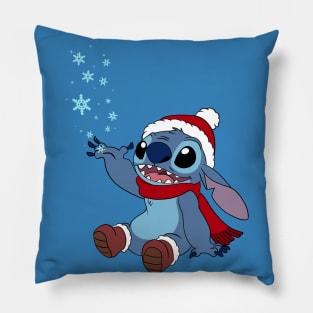 Winter Stitch Pillow