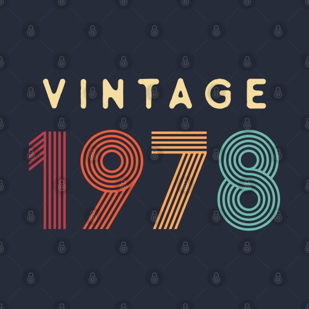 Vintage 1978 Retro Color by silentboy