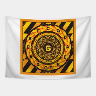 The Circle of 5ths Tapestry