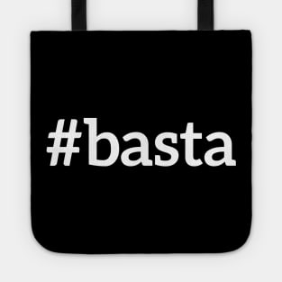 Hashtag basta T-shirt Tote